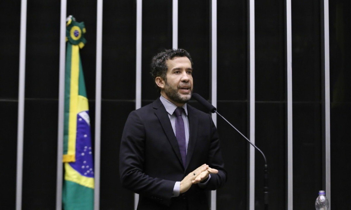 Deputado federal André Janones tem mandato suspenso após decisão do Conselho de Ética da Câmara dos Deputados -  (crédito: Kayo Magalhães/Câmara dos Deputados)