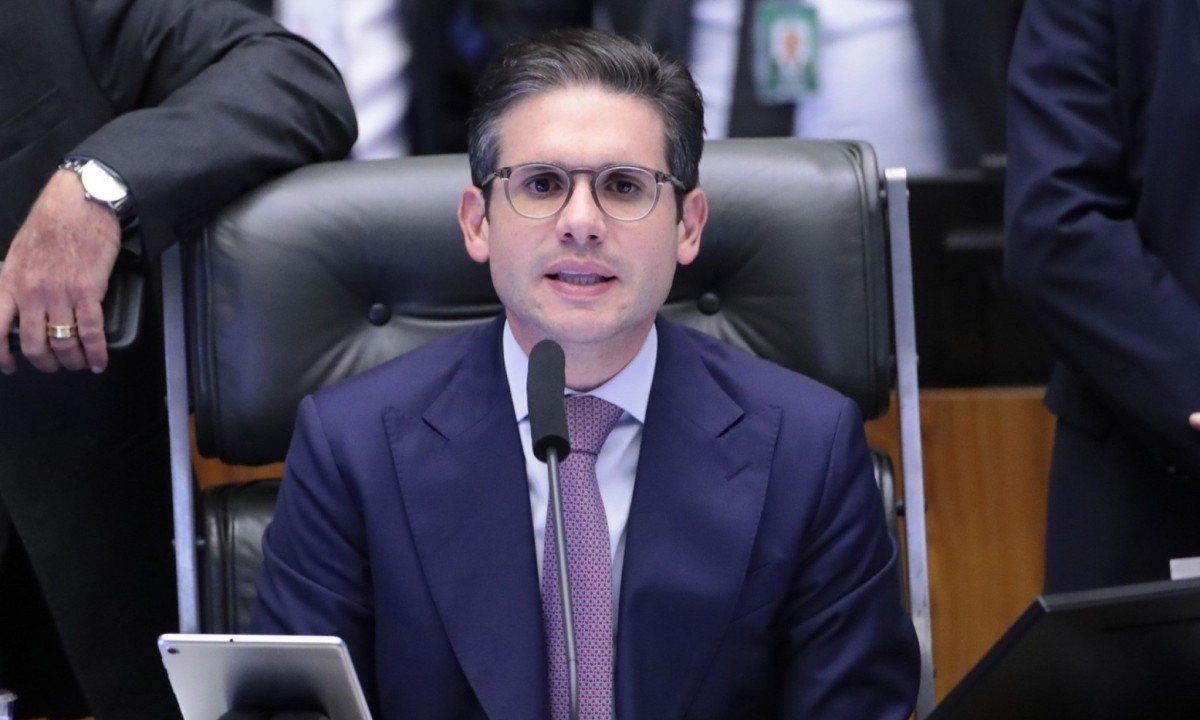 Presidente da Câmara Hugo Motta demitiu duas das funcionárias que moravam em João Pessoa após ser procurado pela reportagem -  (crédito: Bruno Spada/Câmara dos Deputados)