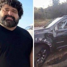 “Foi um milagre”, diz Fabiano Menotti após escapar ileso de grave acidente - Tupi - Pablo Oliveira
