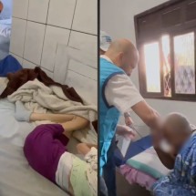 Asilo clandestino fechado por flagrante de idosos amarrados e desnutridos - Reprodução/Dailymotion