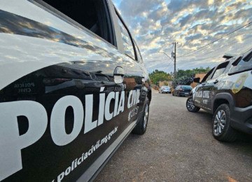 Polícia Civil conseguiu prender, em menos de 24 horas, ladrões que furtaram em obra -  (crédito: PCMG)