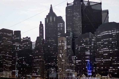 Um dos elementos de toda narrativa, seja clássica ou moderna, é o espaço em que as cenas acontecem. Com isso, uma das belezas do cinema, séries, livros e Hqs são as cidades fictícias, criadas justamente para dar um pano de fundo às histórias fantásticas.  -  (crédito: vagueonthehow/Wikimédia Commons)