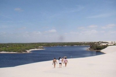 Rota das Emocoes -Dunas e a Lagoa Bonita nos Lencois Maranhenses, no Maranhao       -  (crédito: Alfredo Duraes/EM/D.A.Press )