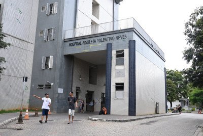 Pronto-socorro do Hospital Risoleta Neves,  na Região Norte de Belo Horizonte, tem enfrentado superlotação recorrente desde o início do ano
 -  (crédito: Leandro Couri/EM/D.A. Press)