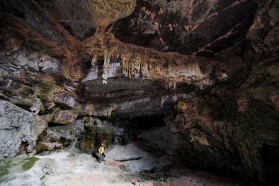 Na atual 'alta temporada', em junho e julho, o Parque Nacional do Peruaçu recebe uma média diária de 240 visitantes, número que é monitorado de perto pela administração do local -  (crédito: Rui Faquini/ICMBio/Divulgação)