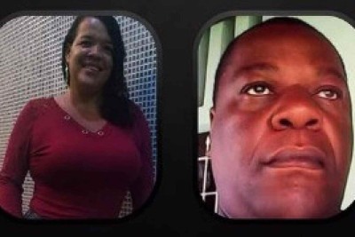 Edna Aparecida Cruz e Ari Lúcio Ribeiro das Dores morreram em acidente entre ônibus e uma van da Prefeitura de Timóteo na BR-381 -  (crédito: Redes Sociais)