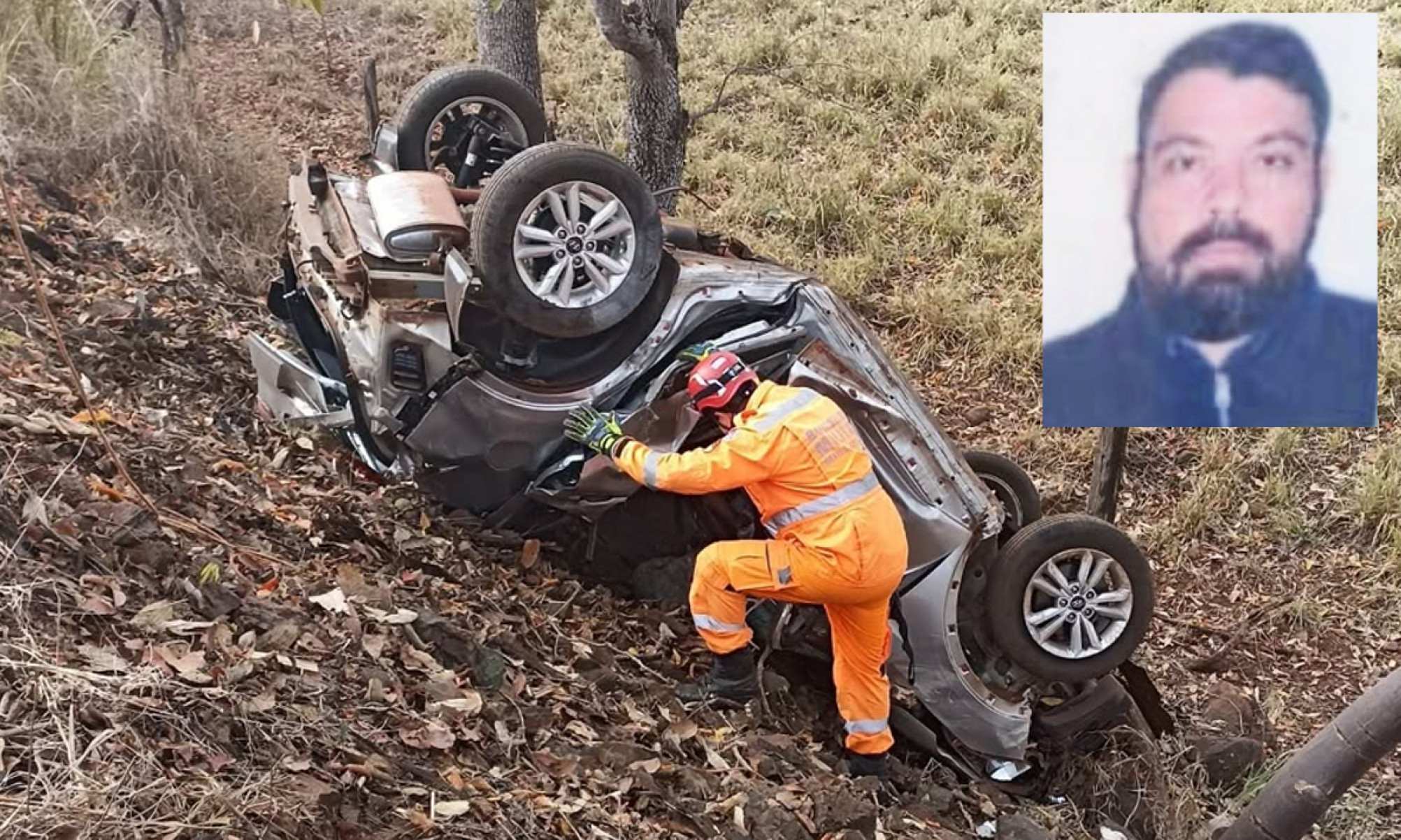 Engenheiro agrônomo morre após batida frontal contra árvore na MG-255 - Redes Sociais/DivulgaÃ§Ã£o