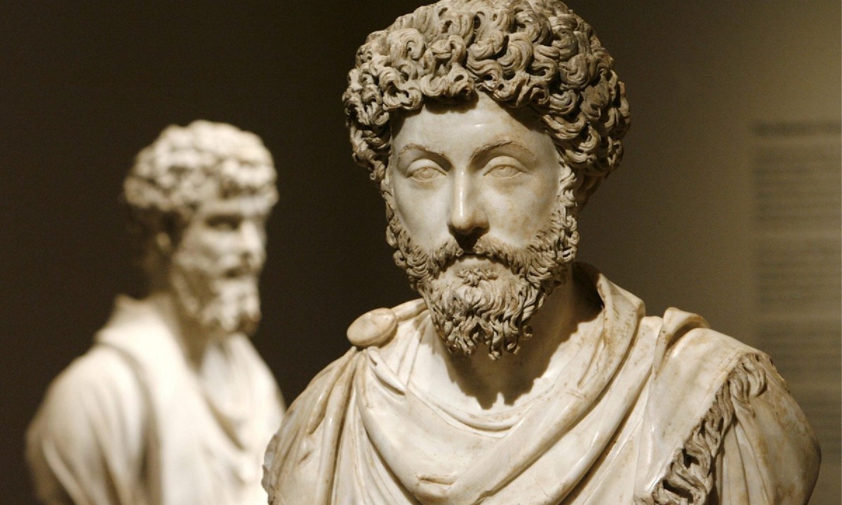 Escultura em museu de Marco Aurélio, Imperador Romano e fiel à doutrina estoica - (crédito: Reprodução/redes sociais) Escultura em museu de Marco Aurélio, Imperador Romano e fiel à doutrina estoica - (crédito: Reprodução/redes sociais)