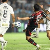 Atuações do Flamengo contra o Santos: Muita posse, pouca eficácia e derrota -  Gilvan de Souza/Flamengo