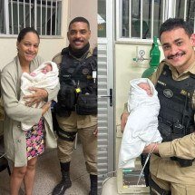 Operação tem tiros, suspeitos presos, escolta hospitalar e bebê engasgada - Divulgação/PMMG