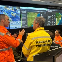  Bombeiros vão monitorar focos de incêndios com imagens de satélite - Divulgação CBMMG
