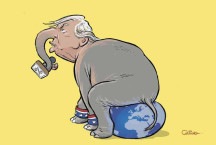 O peso do tarifaço americano no mundo
