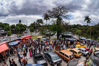 Parque das Mangabeiras recebe maior encontro de carros antigos de MG