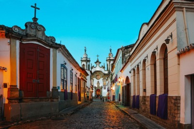  07/04/2024. Credito: Matheus Freitas/Prefeitura de SÃ£o JoÃ£o del-Rei/DivulgaÃ§Ã£o. Nossa HistÃ³ria/nosso patrimÃ´nio. Na foto, centro HistÃ³rico de SÃ£o JoÃ£o del-Rei-MG.        -  (crédito:  Matheus Freitas/Prefeitura de São João del-Rei/Divulgação. Nossa História/nosso patrimônio. Na foto, centro Histórico de São João del-Rei-MG.)
