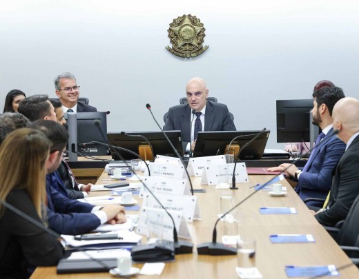 Moraes é relator de quatro ações no tribunal que tratam do decreto. -  (crédito: Antonio Augusto/STF)
