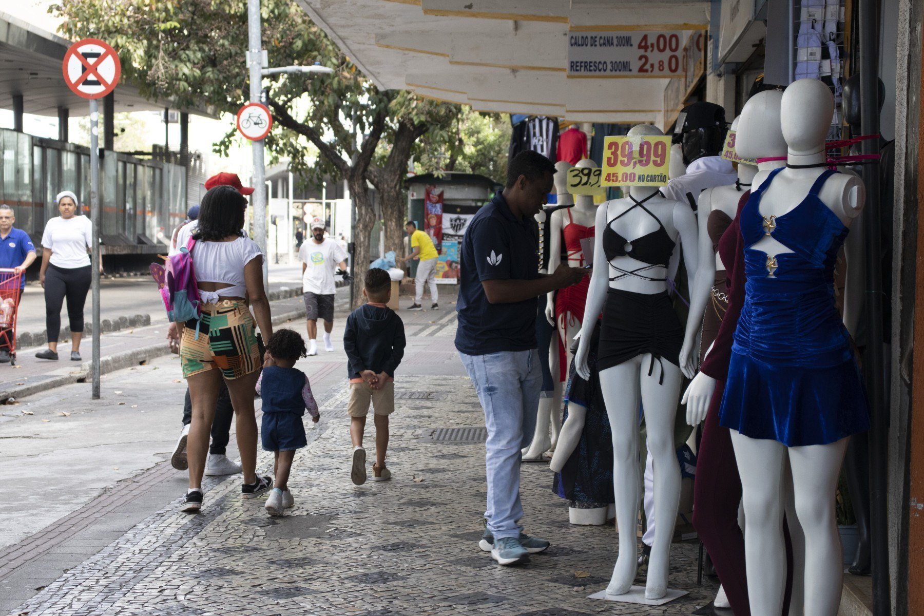 Comerciantes e entidades buscam reocupar o Hipercentro de BH com moradias e revitalização urbana-Larissa Kümpel/EM/D.A Press