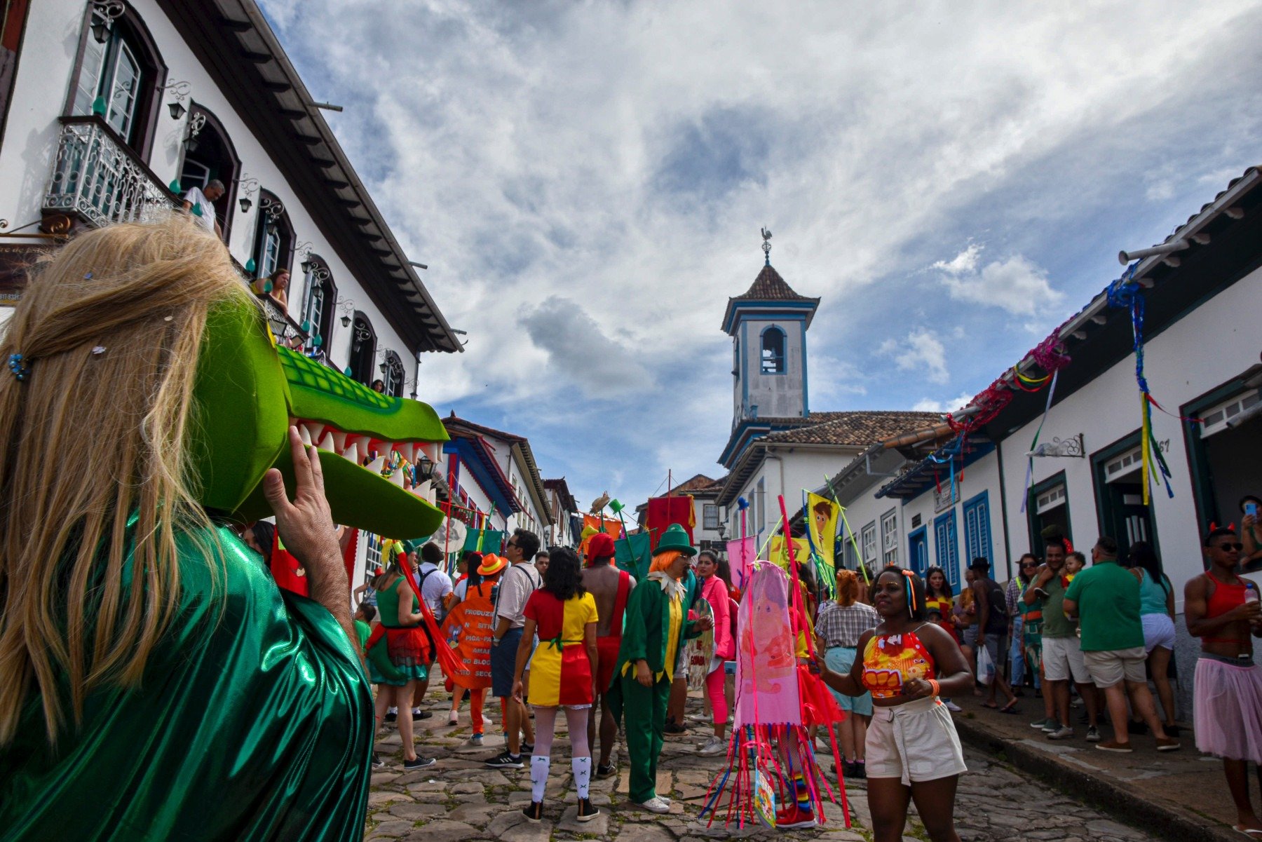  24/02/2025. Crédito: Prefeitura de Diamantina/Divulgação. Carnaval 2025 nas cidades históricas de Minas. Na foto, Carnaval Diamantina 24.
      - Prefeitura de Diamantina/Divulga