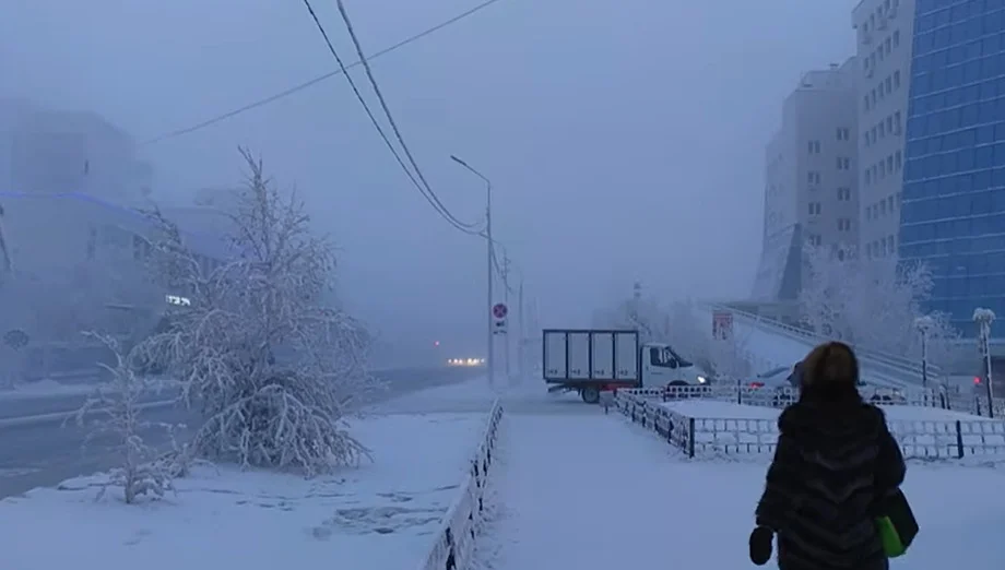 As cidades mais geladas do planeta; se bobear, tudo vira gelo -  Reprodução de vídeo YouTube Yakutsk Life 