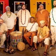 Banda sete-lagoana Congadar faz show em BH para lançar o terceiro álbum - Davi Mello/divulgação