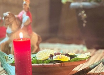 A feijoada é uma das oferendas em homenagem a Ogum, Orixá guerreiro de força e luz -  (crédito: TUFF Matozinhos/Divulgação)