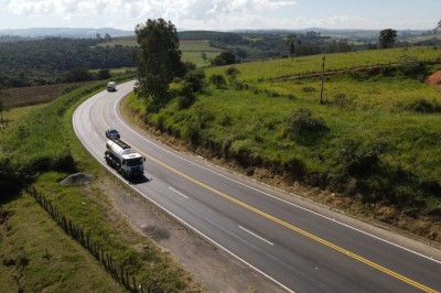 Praças de pedágio das rodovias do Sul de Minas administradas pela EPR Vias do Café terão reajuste de tarifas a partir do dia 26 de julho -  (crédito: EPR Vias do Café/Divulgação)