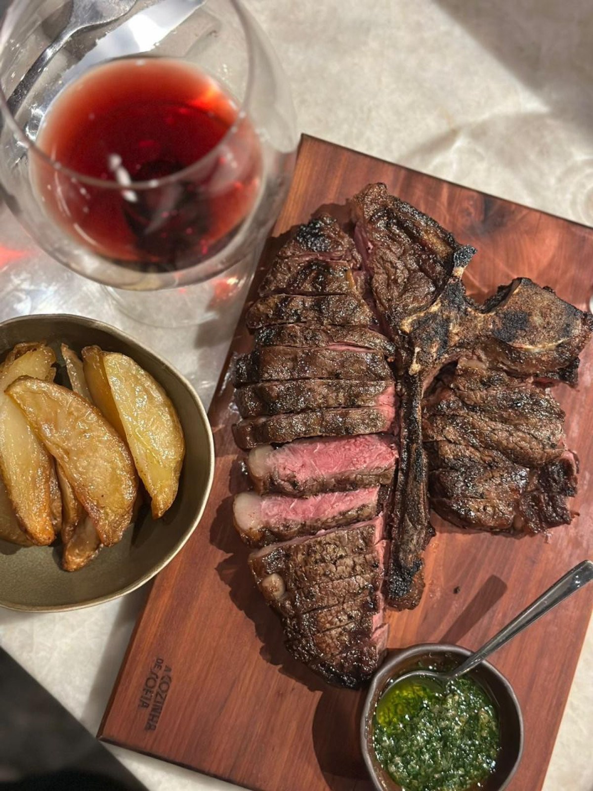 Bisteca alla Fiorentina de Curraleiro da chef Sofia Marinho