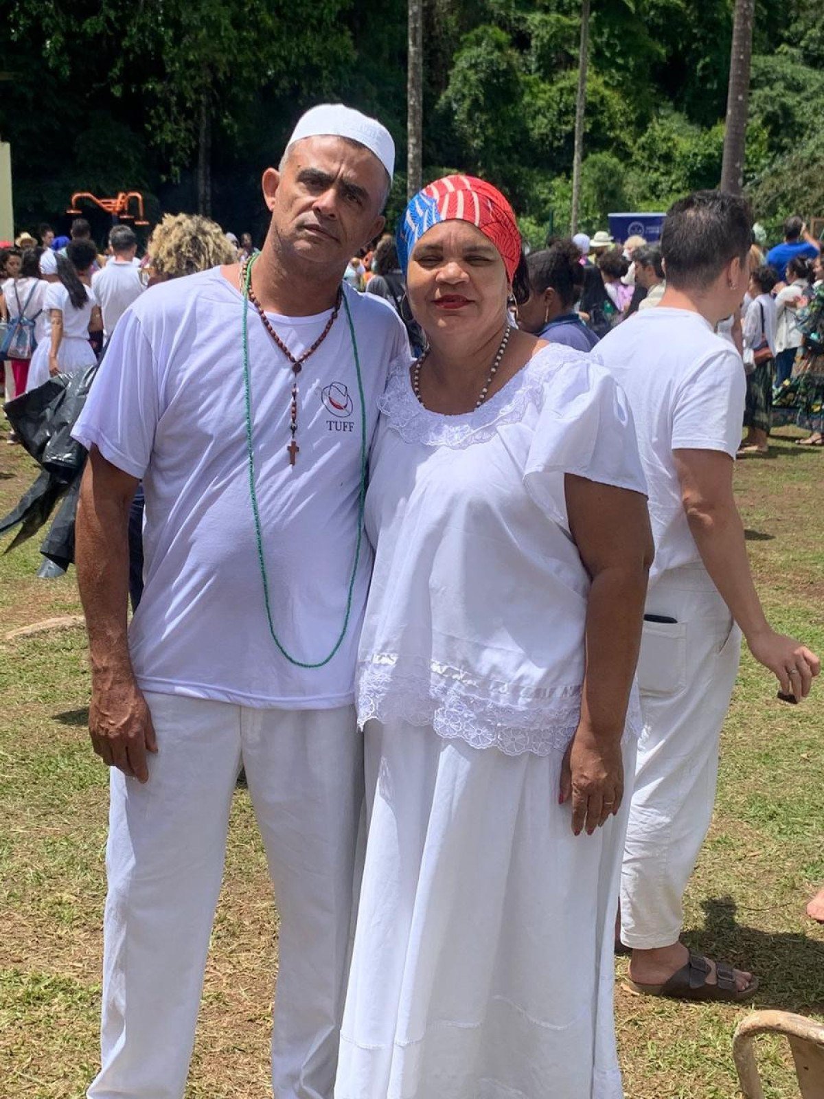  Pai Cláudio de Oxóssi e Mãe Cláudia de Iemanjá convidam para a Feijoada neste fim de semana-TUFF Matozinhos/Divulgação