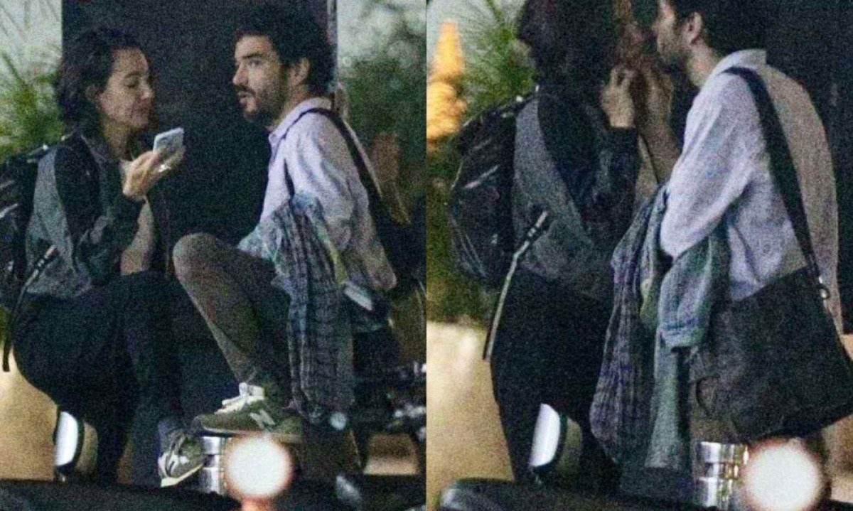 Novo romance? Caio Blat é visto com morena misteriosa no Rio -  (crédito: Tupi - Pablo Oliveira)