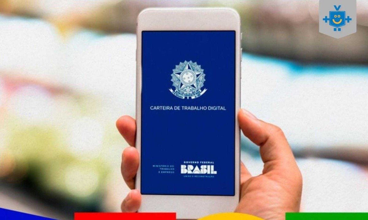 Celular na tela de solicitação do crédito do trabalhador -  (crédito: Reprodução Educando seu Bolso)
