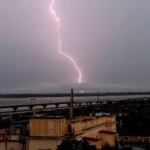 Raios deixam pelo menos 33 mortos na Índia - Sachin KUMAR / AFP