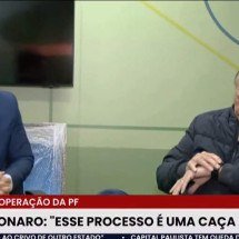 Jornalista encerra entrevista com Bolsonaro: 'Tem que ir pra casa' - Reprodução/Redes Sociais
