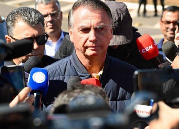 Bolsonaro disse que se sente humilhado -  (crédito: EVARISTO SA / AFP)