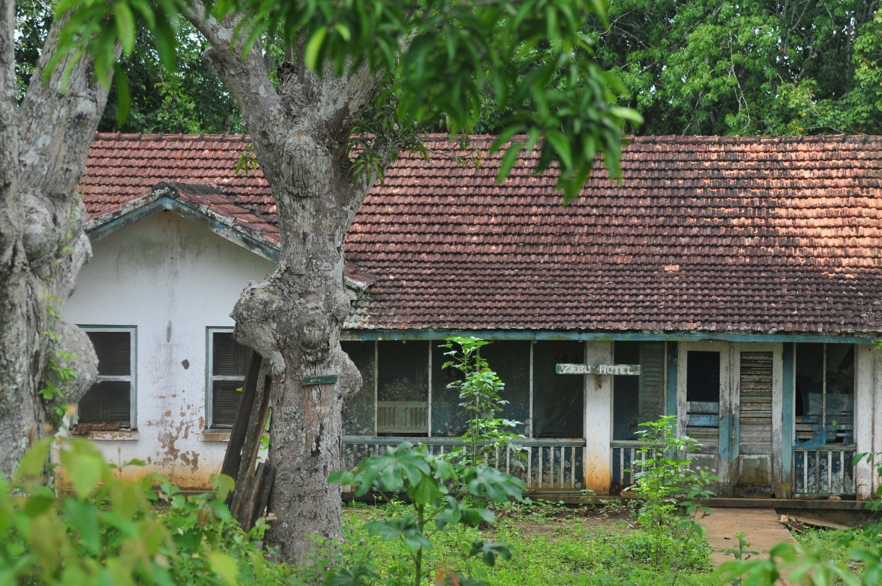  07/03/2015. Credito: Alexandre Guzanshe/EM/D.A Press. Brasil. Aveiro - PA. Fordlandia abandonada. Fordlandia e a denominacao dada a um vila criada em 1928, pelo empresario americano Henry Ford. A cidade pertence ao municipio de Aveiro e fica as margens do Rio Tapajos. Ford tinha a intencao de usar Fordlandia para abastecer suas empresas de latex, extraido de plantacao de seringueiras. Em 1945, depois de varias tentativas frustradas os executivos da Ford devolveram a vila de Fordlandia e suas construcoes ao governo brasileiro. Na foto, fachada de casa na Vila Americana.
      - Alexandre Guzanshe/EM/D.A Press. Brasil. Aveiro - PA. Fordlandia abandonada. Fordlandia e a denominacao dada a um vila criada em 1928, pelo empresario americano Henry Ford. A cidade pertence ao municipio de Aveiro e fica as margens do Rio Tapajos. Ford tinha a intencao de usar Fordlandia para abastecer suas empresas de latex, extraido de plantacao de seringueiras. Em 1945, depois de varias tentativas frustradas os executivos da Ford devolveram a vila de Fordlandia e suas construcoes ao governo brasileiro. Na foto, fachada de casa na Vila Americana.
