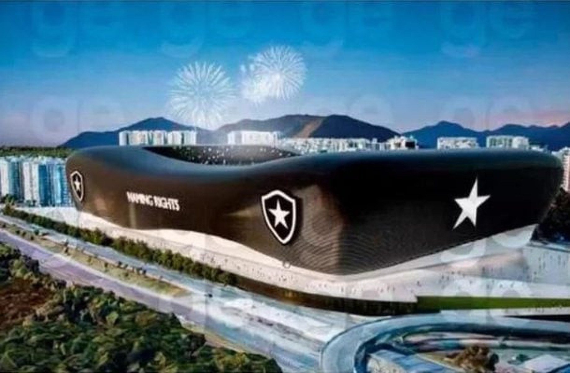 Botafogo vislumbra novo estádio com 40 mil lugares: 