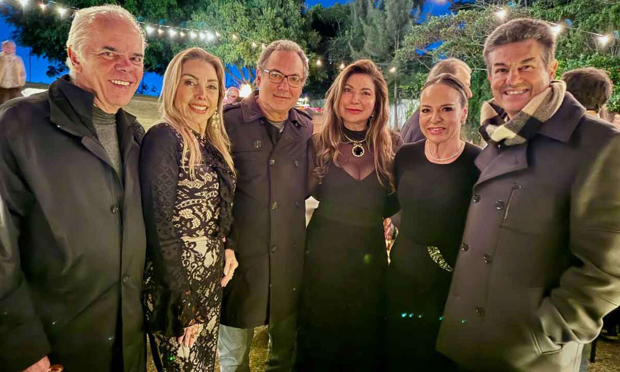Nelson Carneiro Costa e Fernanda, Nelson e Roberta Correa, Patrícia Dias e Maurício Ribeiro


0303 - -  (crédito: Isabela Teixeira da costa/em/d. a press)