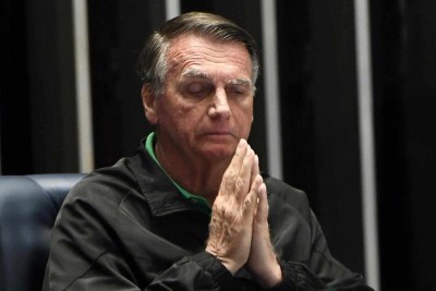 Monitorado e isolado: a rotina de Bolsonaro fica ainda mais limitada -  (crédito: Platobr Politica)