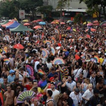 LGBT+ vão às ruas de BH lutar por políticas públicas para os mais velhos - Túlio Santos/EM/D.A Press