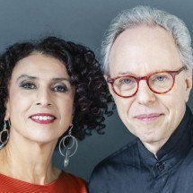 Paula Morelenbaum e Arthur Nestrovski trazem o show 'Jobim canção' a BH - Renato Parada/divulgação