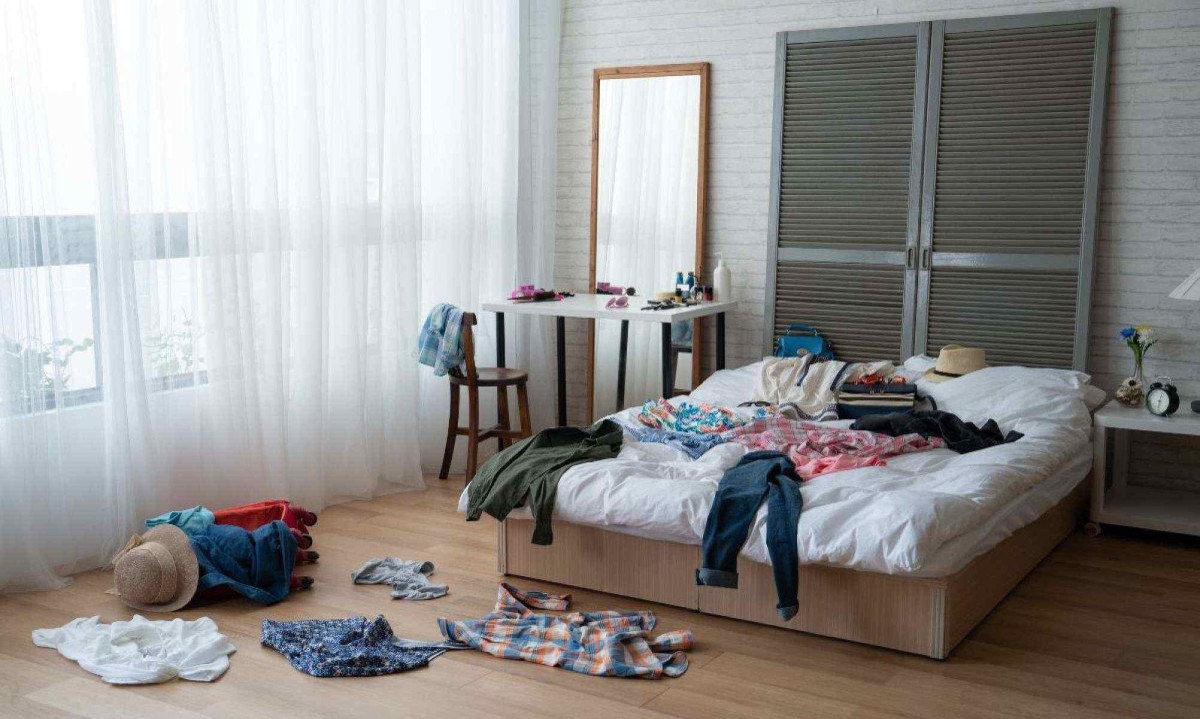 Quarto bagunçado