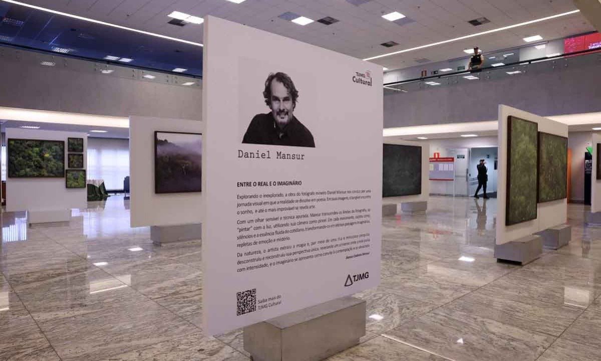 O acervo reúne fotos recentes de Daniel Mansur
 -  (crédito: TJMG/Divulgação)