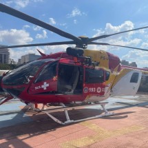 Resgate aéreo: frota de Minas é a maior entre os estados - Divulgação/CBMMG