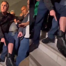 Bolsonaro pode ser preso por aparecer em rede social do filho? - Montagem/Reprodução de vídeo