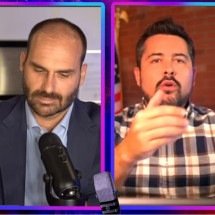 Eduardo Bolsonaro contradiz aliados e confirma apoio às tarifas de Trump - Reprodu&ccedil;&atilde;o/Youtube