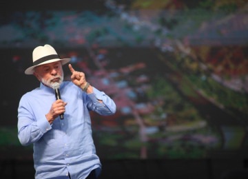 Na última visita a Minas Gerais, o presidente Lula esteve em Mariana para anunciar investimentos decorrentes do novo acordo sobre o rompimento da barragem do Fundão -  (crédito: Edésio Ferreira/EM/D.A Press)