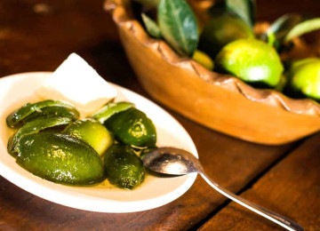 Doce de casca de limão exige cuidados seleção de frutas
 -  (crédito: Bernardo Salce/divulgação)