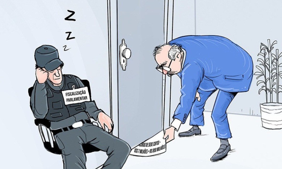 Charge por @izanio_charges -  (crédito: @izanio_charges)
