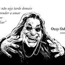 Ozzy Osbourne 
1948 - 2025 -  (crédito: Quinho)
