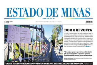 Confira a capa do Estado de Minas do dia 23/07/2025