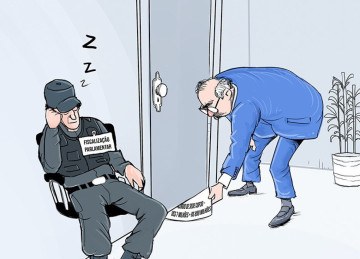 Charge por @izanio_charges -  (crédito: @izanio_charges)