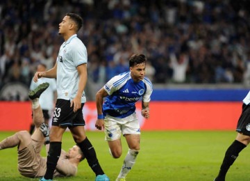 Artilheiro do Brasileiro com 12 gols, Kaio Jorge tem sido o símbolo da reação da Raposa em 2025 -  (crédito: Alexandre Guzanshe/EM/D.A. Press – 13/7/25)